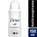 Ficha técnica e caractérísticas do produto Desodorante Aerosol Dove Invisible Dry 150ml