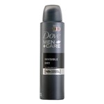 Ficha técnica e caractérísticas do produto Desodorante Aerosol Dove Men Invisble Dry 150Ml - Dove Men Care