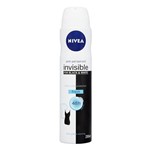 Ficha técnica e caractérísticas do produto Desodorante Aerosol Nivea Invisible Black White Fresh 150ml - Nívea