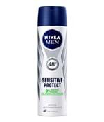 Ficha técnica e caractérísticas do produto Desodorante Aerosol Nivea Men Sensitive Protect 150Ml