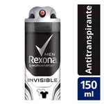 Ficha técnica e caractérísticas do produto Desodorante Aerosol Rexona Invisible 90g/150ml