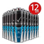 Ficha técnica e caractérísticas do produto Desodorante Aerosol Rexona Masculino Active Dry 150ml - 12 Unidades