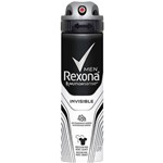 Ficha técnica e caractérísticas do produto Desodorante Aerosol Rexona Masculino Invisible 150ml