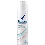 Ficha técnica e caractérísticas do produto Desodorante Aerosol Rexona Masculino Sem Perfume 105/90g
