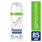 Ficha técnica e caractérísticas do produto Desodorante Aerosol Rexona Sem Perfume Comprimido 56g/85ml