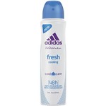 Ficha técnica e caractérísticas do produto Desodorante Antitranspirante Adidas Feminino Aerosol Fresh 48h 150 Ml