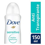 Ficha técnica e caractérísticas do produto Desodorante Antitranspirante Aerosol Dove Sensitive Sem Perfume