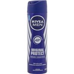 Ficha técnica e caractérísticas do produto Desodorante Antitranspirante Aerosol Nivea Men Original Protect 150ml