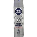 Ficha técnica e caractérísticas do produto Desodorante Antitranspirante Aerosol Nivea Men Silver Protect 150ml