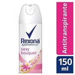 Ficha técnica e caractérísticas do produto Desodorante Antitranspirante Aerosol Rexona Women Sexy Bouquet 150ML
