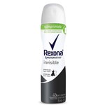 Desodorante Antitranspirante Aerossol Rexona Invible 85ml