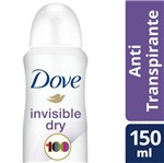 Ficha técnica e caractérísticas do produto Desodorante Antitranspirante Dove Invisible Dry Aerosol