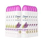 Ficha técnica e caractérísticas do produto Desodorante Antitranspirante Dove Lavanda Flor 150ml - 10Un