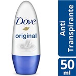 Ficha técnica e caractérísticas do produto Desodorante Antitranspirante Dove Original Roll-On 50Ml