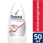 Ficha técnica e caractérísticas do produto Desodorante Antitranspirante Rexona Antibacteriano Feminino Roll On