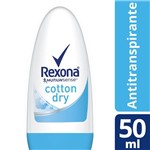 Ficha técnica e caractérísticas do produto Desodorante Antitranspirante Rexona Cotton Dry Roll-on