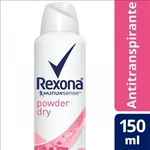 Ficha técnica e caractérísticas do produto Desodorante Antitranspirante Rexona Feminino Aerosol Powder Dry