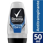 Ficha técnica e caractérísticas do produto Desodorante Antitranspirante Rexona Men Active Roll-on