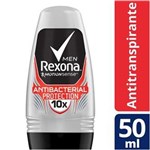Ficha técnica e caractérísticas do produto Desodorante Antitranspirante Rexona Men Antibacteriano Roll On