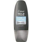 Ficha técnica e caractérísticas do produto Desodorante Antitranspirante Roll On Dove Men+care Clean Comfort 30ML