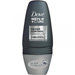 Ficha técnica e caractérísticas do produto Desodorante Antitranspirante Roll On Dove Men+Care Silver Control 50ml