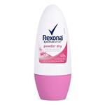 Ficha técnica e caractérísticas do produto Desodorante Antitranspirante Roll On Women Powder 50 Ml, Rexona