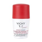 Desodorante Antitranspirante Rollon 72h Stress Resist Transpiração Excessiva Vichy 50ml