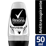 Ficha técnica e caractérísticas do produto Desodorante Antitranspirante Rollon Rexona Invisible 50ml