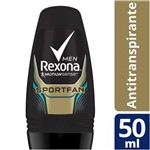 Ficha técnica e caractérísticas do produto Desodorante - Antitranspirante Rollon Rexona Sportfan - 50ml