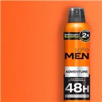 Ficha técnica e caractérísticas do produto Desodorante Antitranspirante Soffie Men Adventure Aerosol