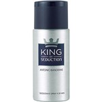 Ficha técnica e caractérísticas do produto Desodorante Antonio Banderas King Of Seduction Masculino 150ml
