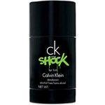 Ficha técnica e caractérísticas do produto Desodorante Calvin Klein Stick CK One Shock Masculino 75g