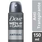 Ficha técnica e caractérísticas do produto Desodorante Dove Aerosol Masculino Silver 150ml