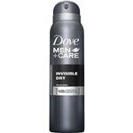 Ficha técnica e caractérísticas do produto Desodorante Dove Aerosol Men Invisible Dry 150ml/89g - Dove Men