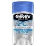 Ficha técnica e caractérísticas do produto Desodorante Clear Gel Gillette Cool Wave 45g
