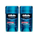 Ficha técnica e caractérísticas do produto Desodorante Gillette Clinical Gel Pressure Defense 2 Un