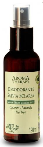 Ficha técnica e caractérísticas do produto Desodorante Natural Sálvia 120ml Arte dos Aromas
