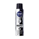 Ficha técnica e caractérísticas do produto Desodorante Nivea Aerosol 150ml Men Black White Invisible