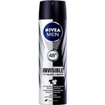 Ficha técnica e caractérísticas do produto Desodorante Nivea Aerosol Invisible Black& White Masculino