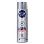 Desodorante Nivea Aerosol Silver Protect Masculino 93g