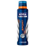 Ficha técnica e caractérísticas do produto Desodorante Nivea Aerosol Sport Masculino - 150Ml