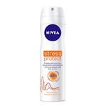 Ficha técnica e caractérísticas do produto Desodorante Nivea Aerosol Stress Protect Feminino 150ml