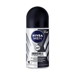 Ficha técnica e caractérísticas do produto Desodorante Nivea For Men Invisible Black e White Power Roll On - 50ml