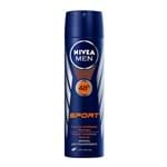 Ficha técnica e caractérísticas do produto Desodorante Nivea For Men Sport Aerosol Antitranspirante 48h com 150ml