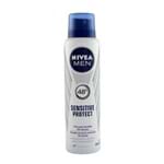 Ficha técnica e caractérísticas do produto Desodorante Nivea Men Aerosol Sensitive Protect 150ml