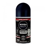 Ficha técnica e caractérísticas do produto Desodorante Nivea Men Invisible For Black White Roll-on Antitranspirante 48h com 50ml