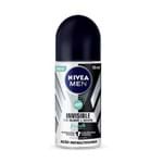 Ficha técnica e caractérísticas do produto Desodorante Nivea Men Roll On Black&White Fresh 50ml
