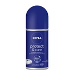 Ficha técnica e caractérísticas do produto Desodorante Nivea Protect&Care Rollon 50ml