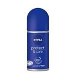 Ficha técnica e caractérísticas do produto Desodorante Nivea Roll-On 48h Protect & Care 50ml