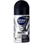 Ficha técnica e caractérísticas do produto Desodorante Nivea Roll On Invisible Black& White Masculino